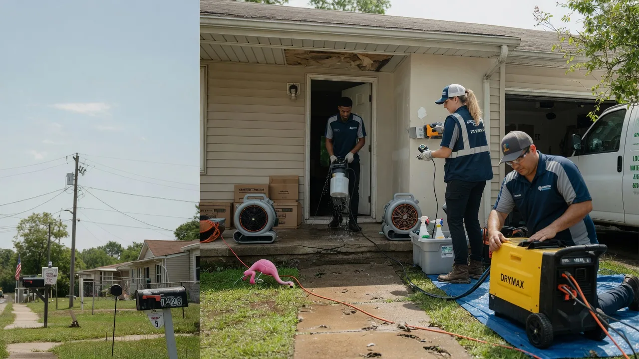 Storm Damage Water Removal in Tennessee Colony, TX near me